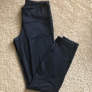 Lululemon Polka Dot Crop Leggings